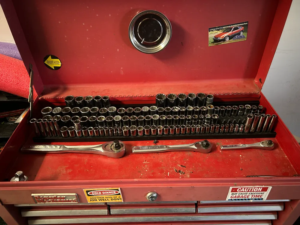 SUNEX JEU DE DOUILLE SAE 3/8 DRIVE