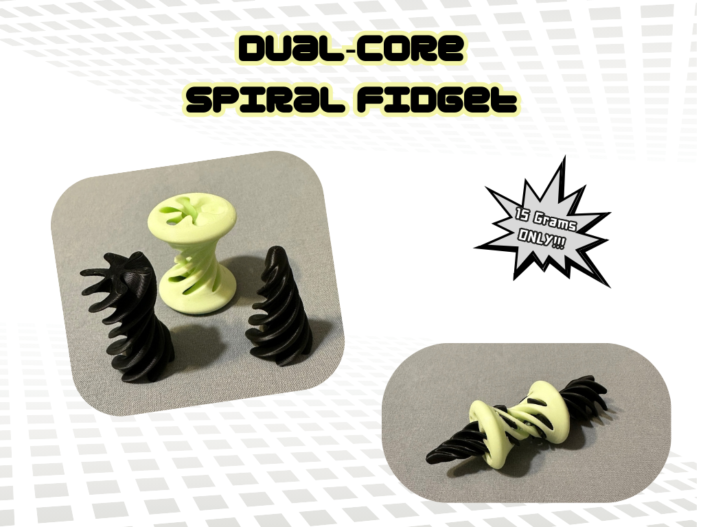 Dual-Core Spiral Fidget