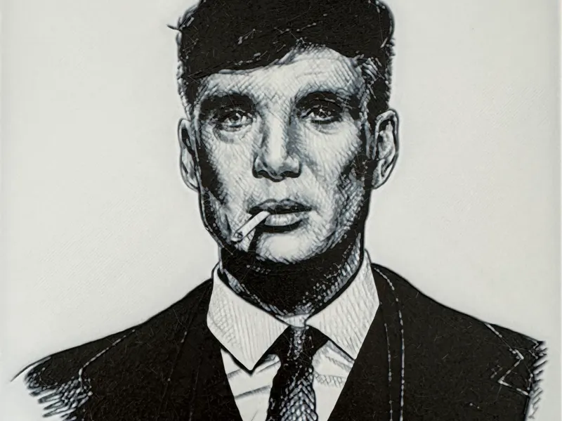 Thomas Shelby - Fan art Hueforge