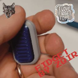 Magnetic Slider Fidget - Ergonomic - NO AMS