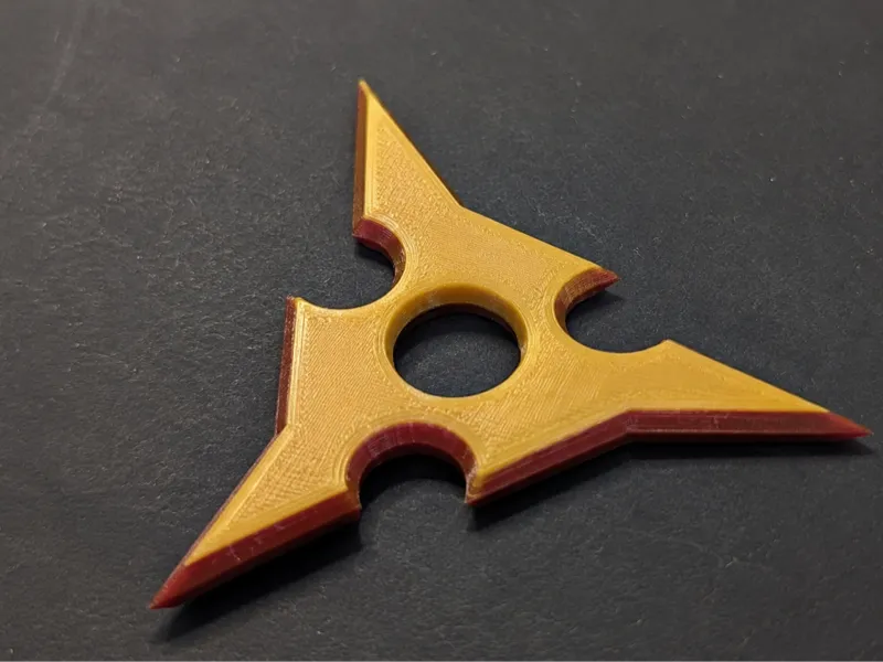 Triple Naruto Ninja Star (Shuriken)