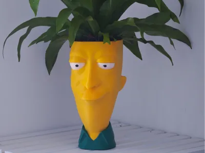 Sideshow Bob/Tingeltangel-Bob/Plant Pot/Flower Pot