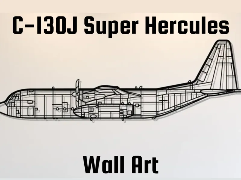 C-130J Super Hercules Wall Art