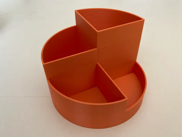 Organiseur de bureau rond