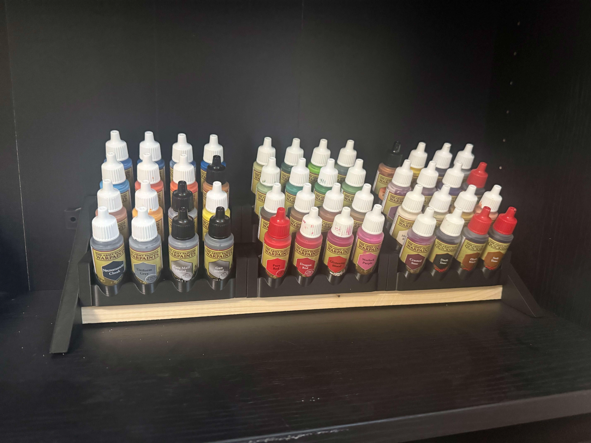 Paint rack for Army Painter 