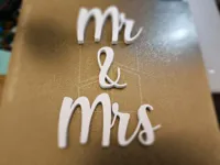 Panneau de mariage "Mr & Mrs" — photo 2