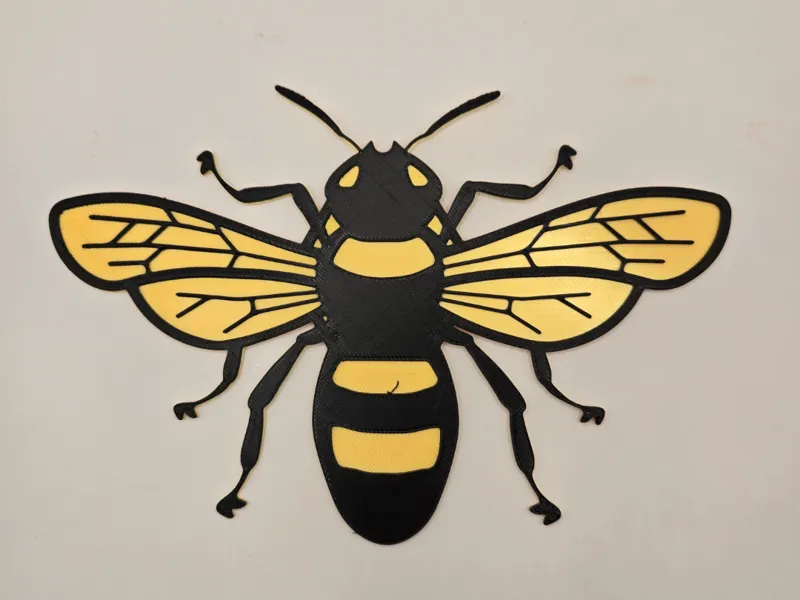 Honeybee Wall Decoration NO AMS required
