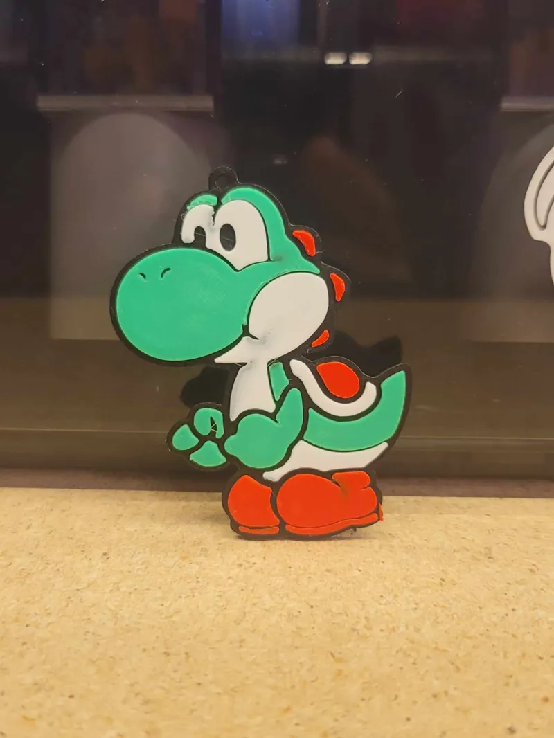 Yoshi Keychain