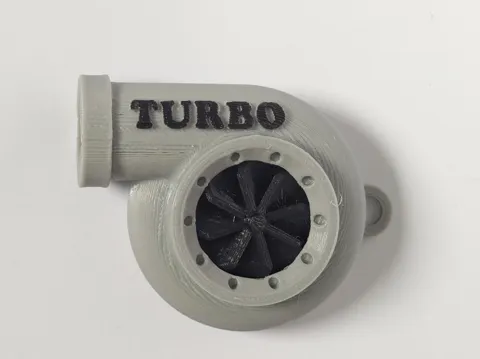 Spinning Turbo Keychain Whistle view 2