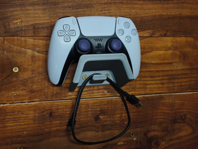 Playstation controller wall stand /with hook /dual