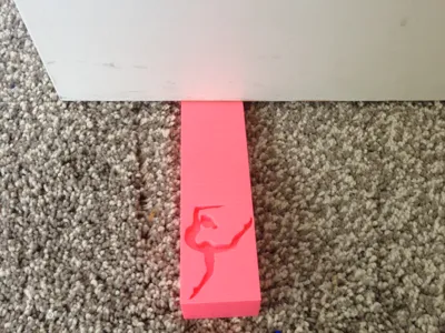 Gymnast Doorstop