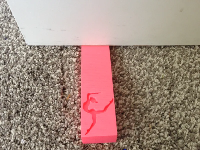 Gymnast Doorstop