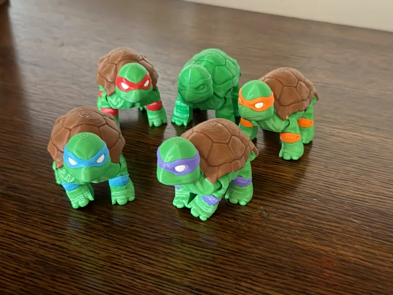 Flexi Karate Turtles