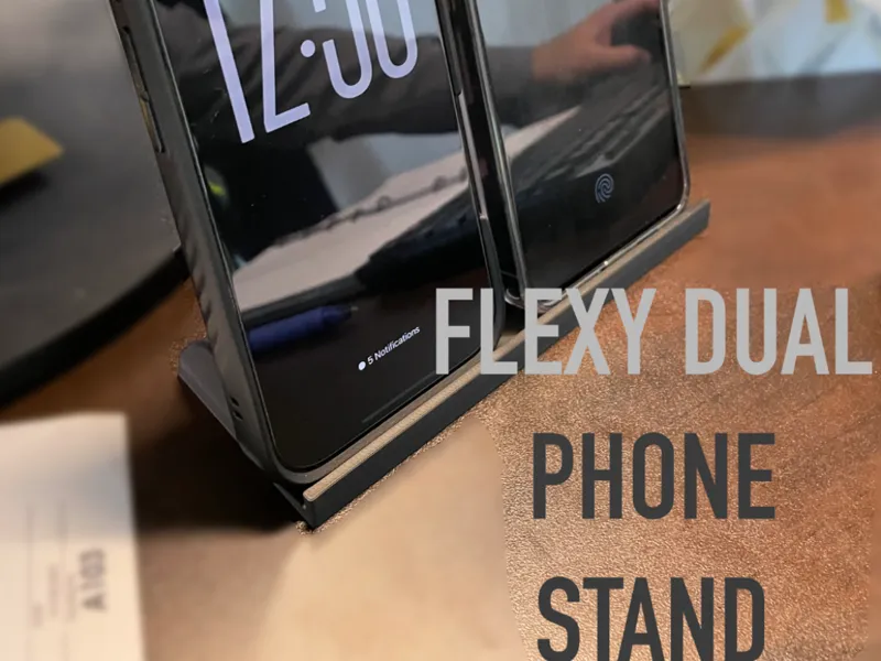 Flexy Dual Phone Stand