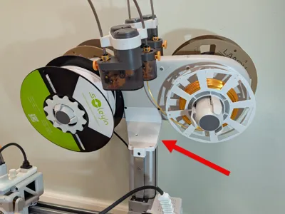 AMS Lite top mount for A1 Mini (V2)