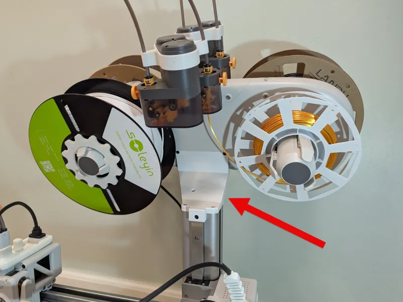 AMS Lite top mount for A1 Mini (V2)