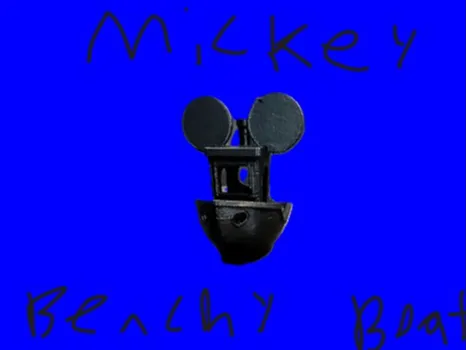 Mickey Mouse Benchy Boat