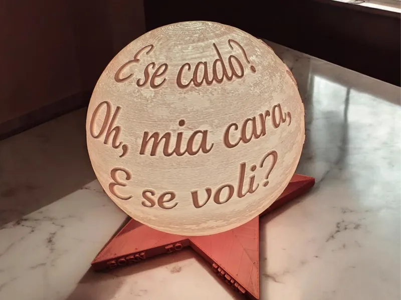 Lampada a sfera volare