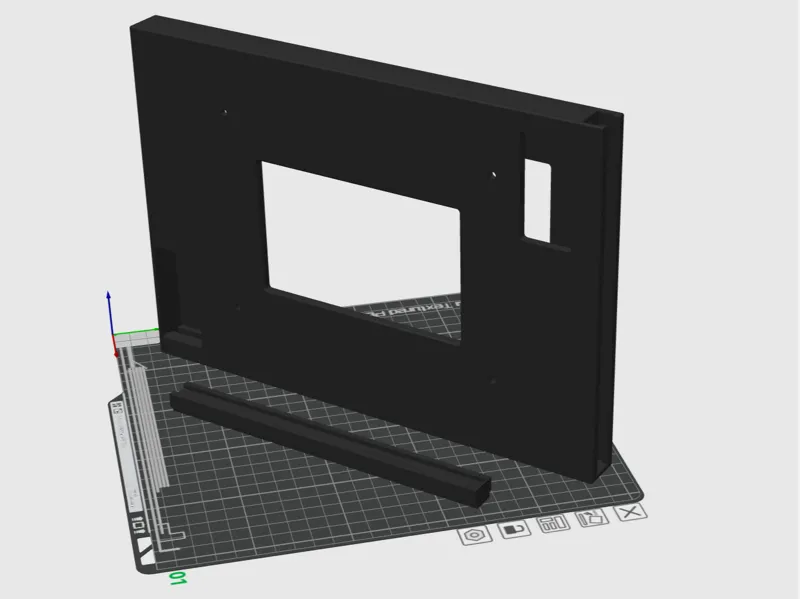 Wallmount for aquarius cmp ns220 tablet