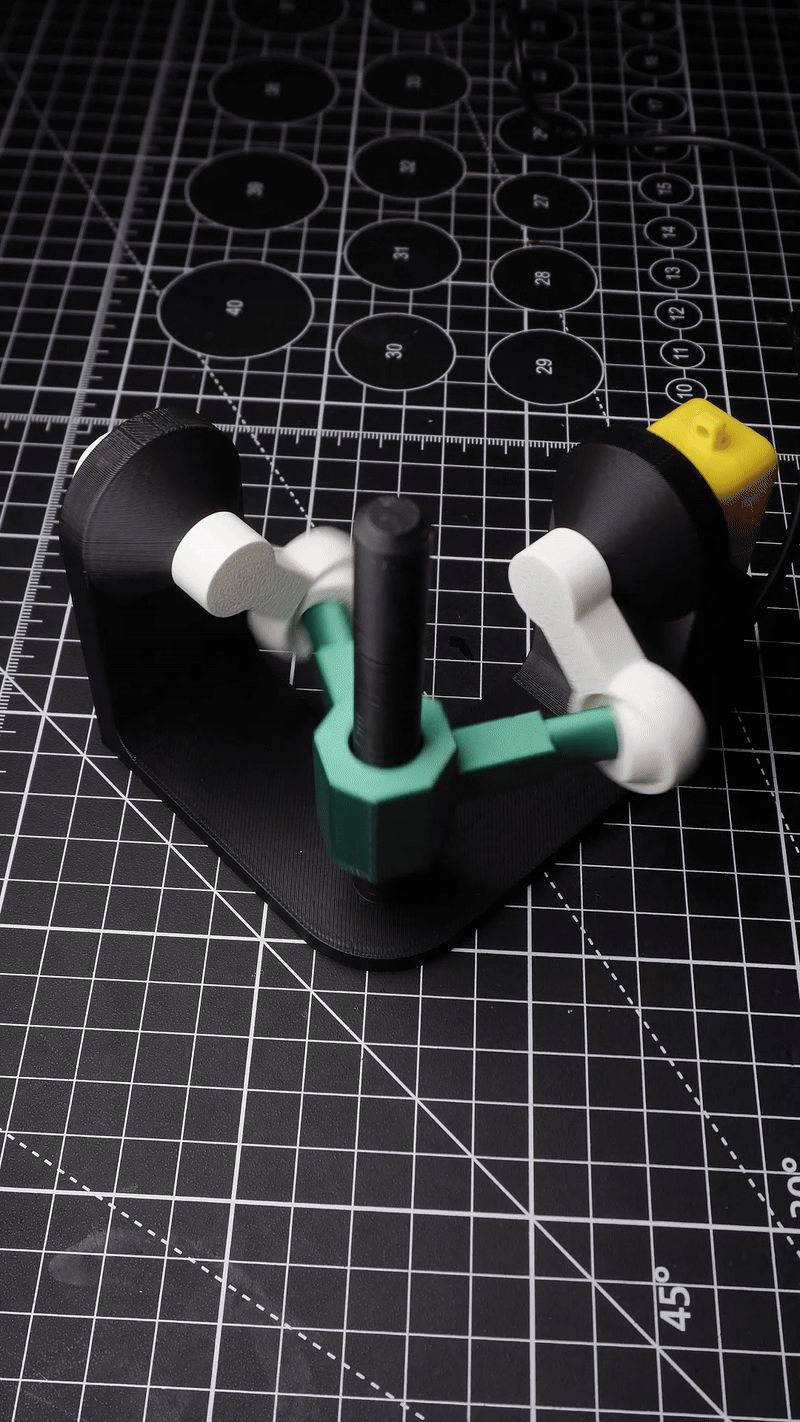 Motorized Almond Coupling