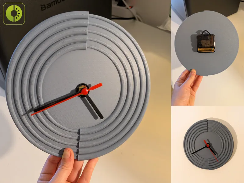 KiwiLab — Radial Clock