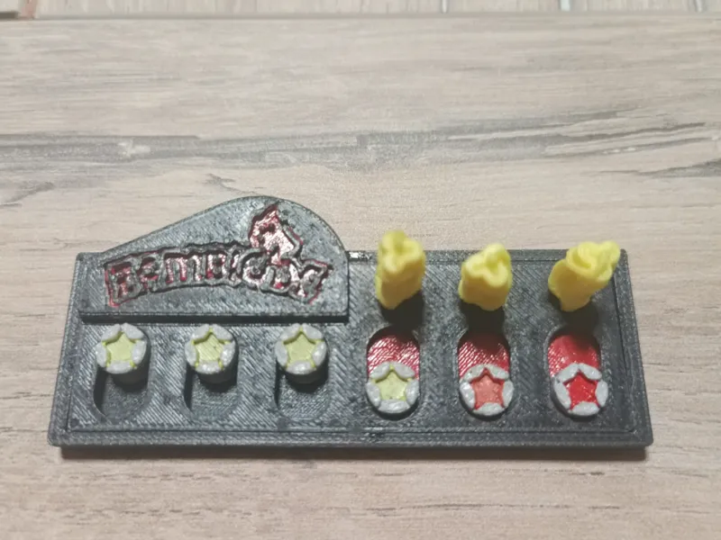 Zombicide Dead or Alive Action Tracker