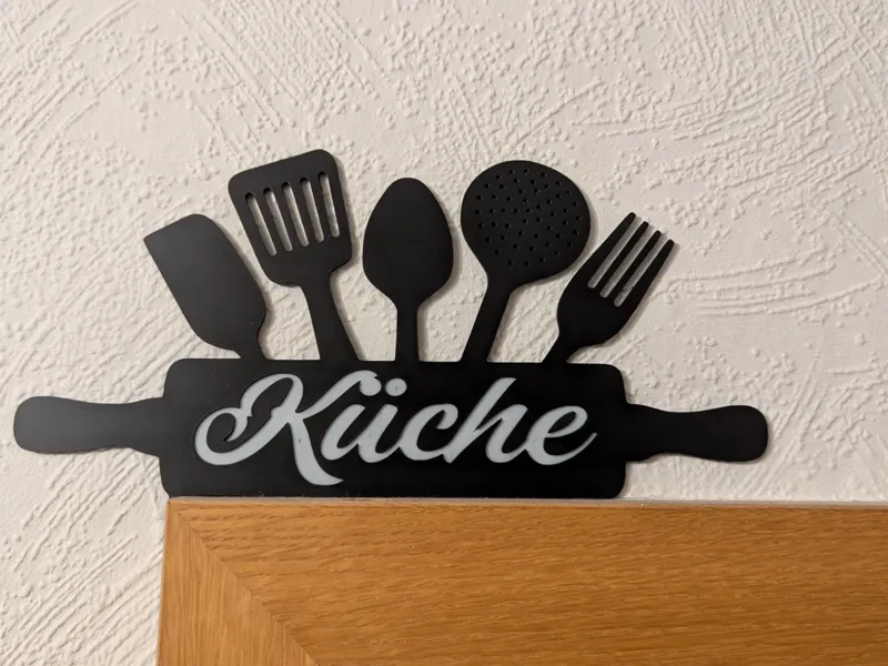 Türrahmenbild für die Küche