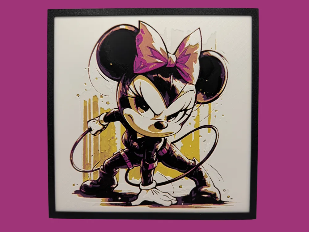 Minnie Mouse - Catwoman Cosplay