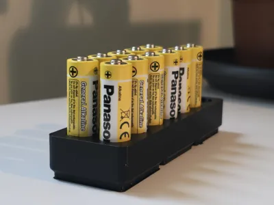 Gridfinity 14*AA Battery Holder 