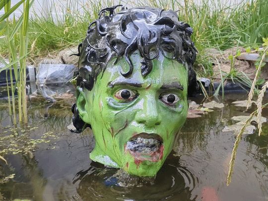 Zombie Michael Jackson Functional Water Fountain