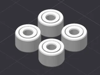 PLA Bearing - Cat Fidget 693ZZ bearing alternative