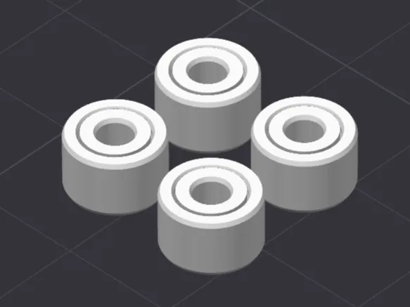 PLA Bearing - Cat Fidget 693ZZ bearing alternative