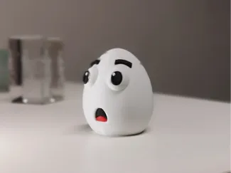 Geschocktes Ei Emoji