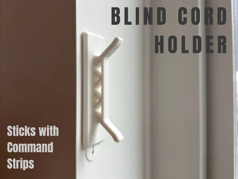 Blind Cord Holder – Keep Blinds Neat & Raised 