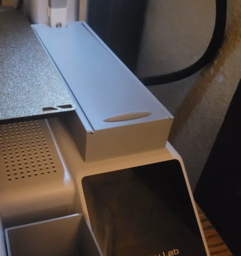 A1 Mini tool holder box slide top mount accessory