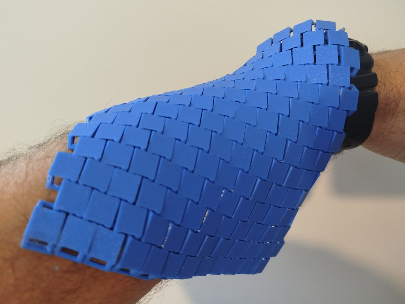 Customizable Easy-Print Chainmail Fabric