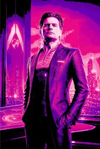 Purple Pink Illusive Man