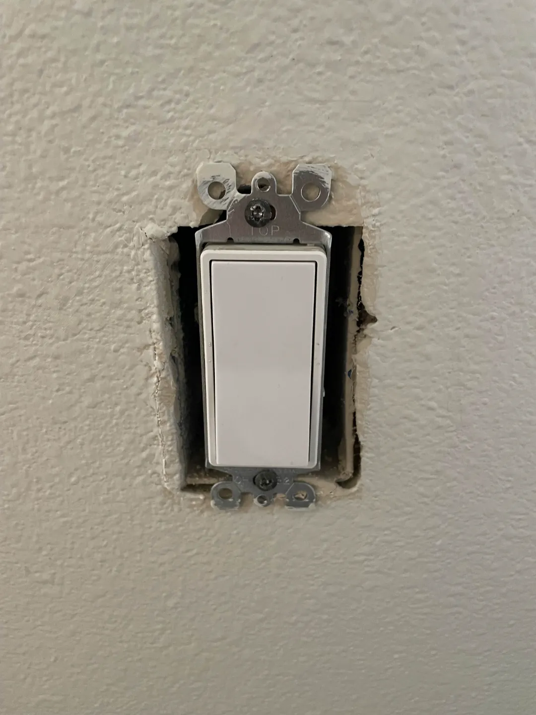 Button light switch view 2