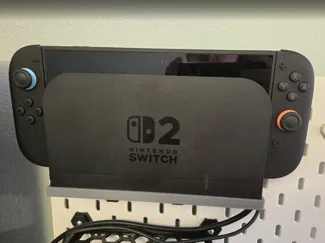 IKEA Skadis Nintendo Switch 2 Dock Mount
