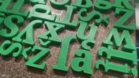 Alphabet décoratif EN/LT — photo 10
