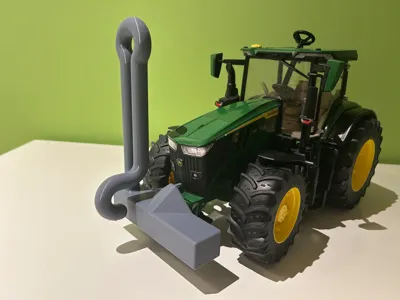 Manure Front Boom for Bruder Tractors