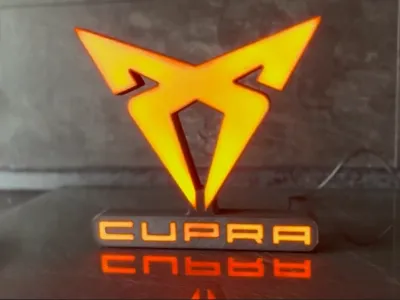 Cupra Logo Lamp