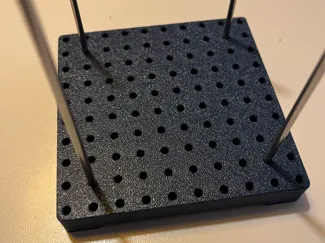 Granny square or blocking board for crochet