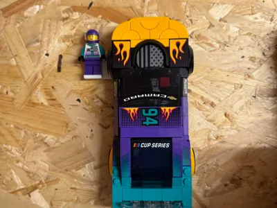 LEG0 Speed Champions Mount With Mini Figure Mount