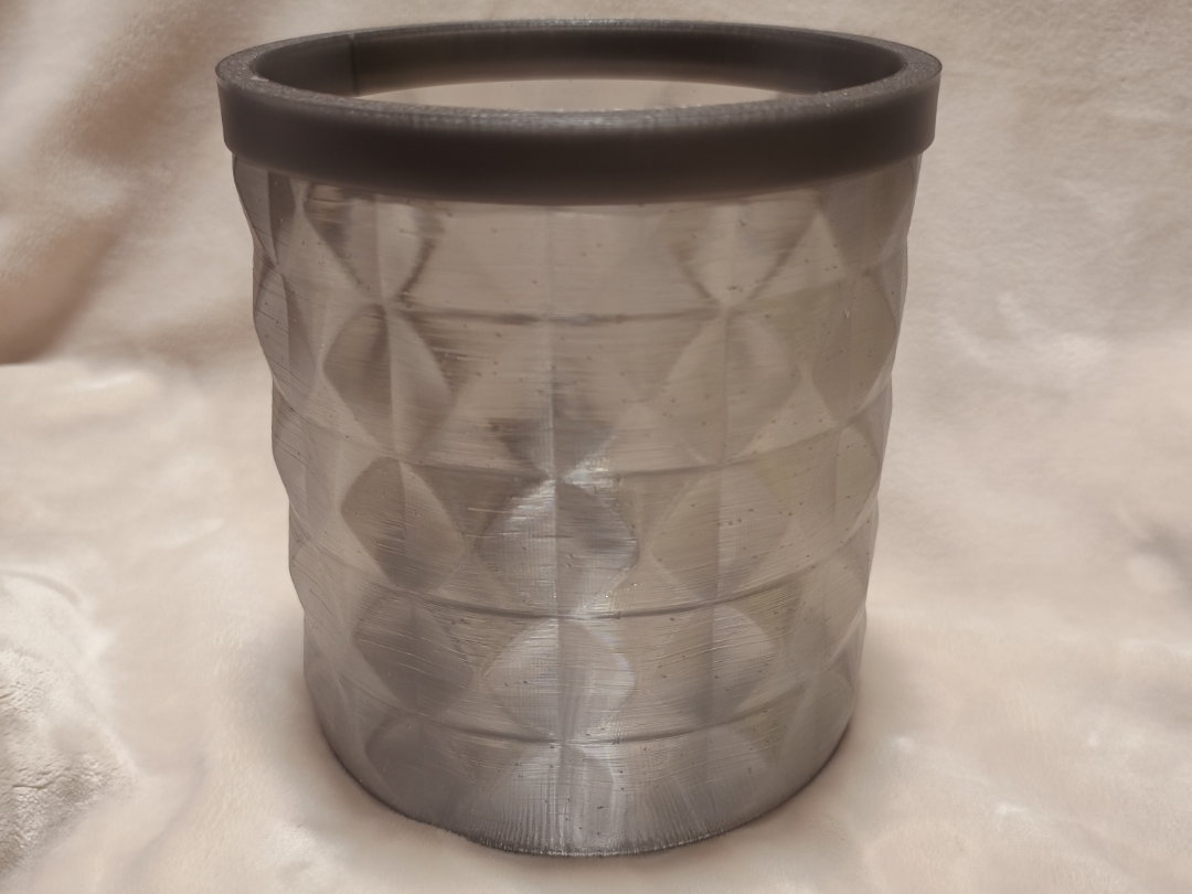 Minimalist Translucent Dustbin - Hidden Bag Design