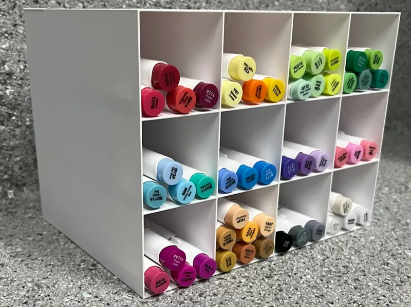 Ohuhu Marker Organizer Box