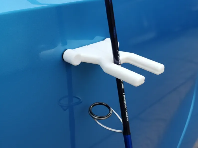 Simple Magnetic Fishing Rod Stand For Car
