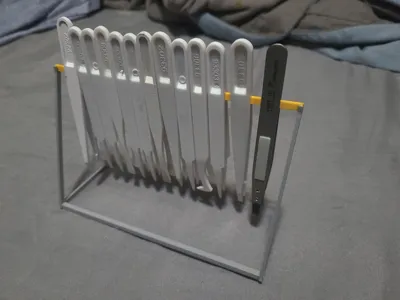 Minimalist Tweezer Rack