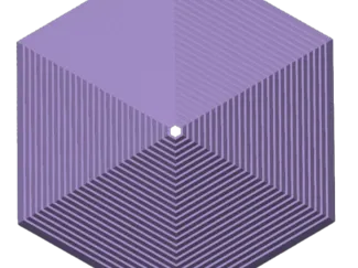 very big Fidget Hexagon