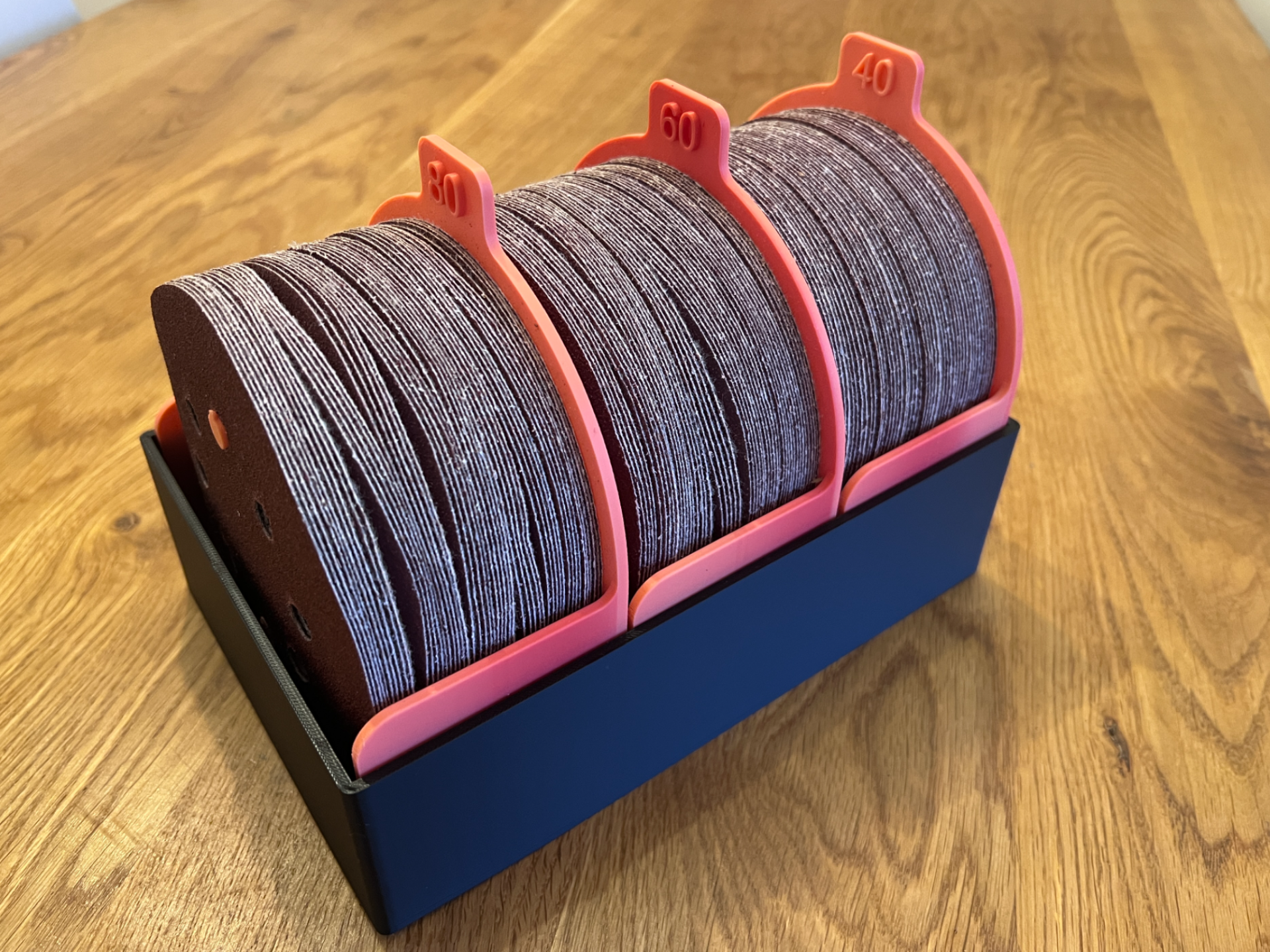 Schleifscheiben 125mm Aufbewahrung